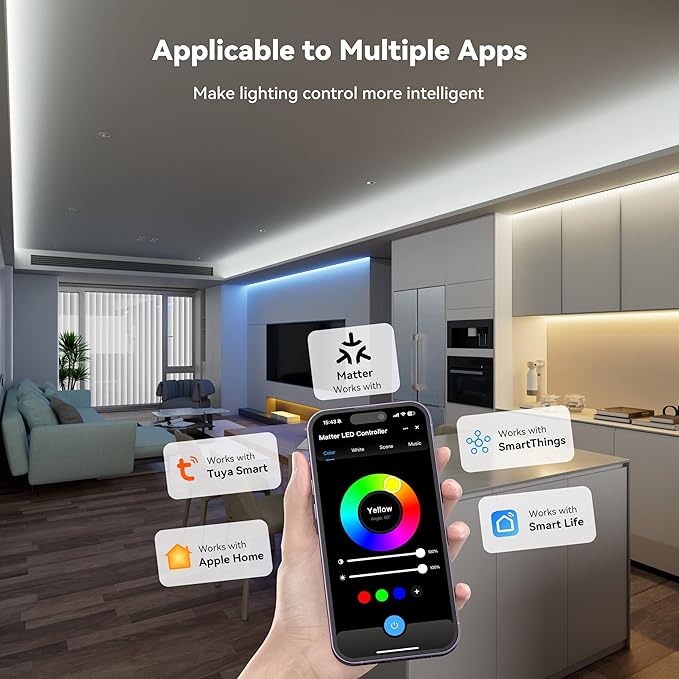 MIWISE Matter LED Controller, Dimmable WiFi Controller - Image 3