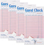 4 Pack Pink Guest Checks Books for Servers Server Note Pads, Waiter Checkbook by ZPARIK