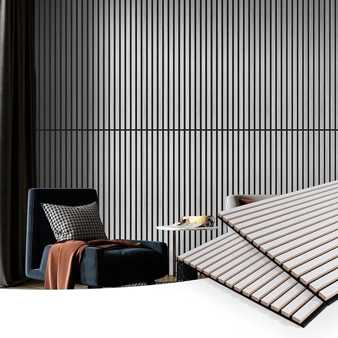 Art3d 2 Wood Slat Acoustic Panels - Image 2