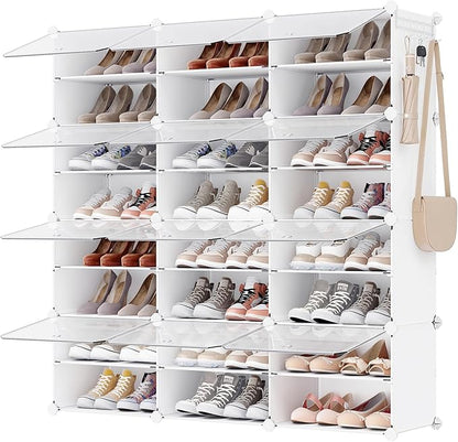 SONGMICS Shoe Rack Organizer, 12-Tier Shoe Storage Cabinet by SONGMICSbySONGMICSHOME
