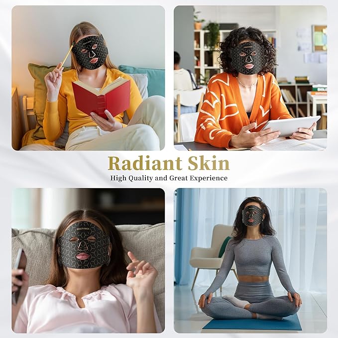 Red Light Therapy for Face & Neck, 7-1 Colors LED Light Therapy mask, - Image 5