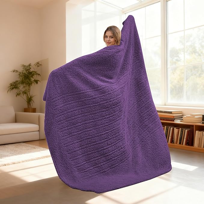 Electric Heated Blanket Twin Size 62"×84" - Image 3
