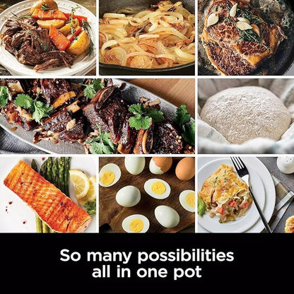 8.5 Quart Large Capacity Multi Cooker, Programmable Electric Pot - Image 5