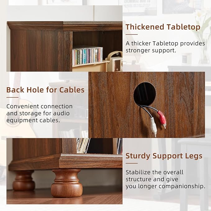 Joaxswe Record Player Stand - Image 5