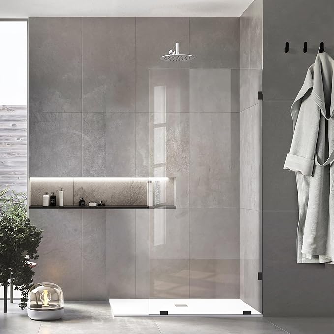 Bathroom Shower Glass Door 35 * 74" - Image 2