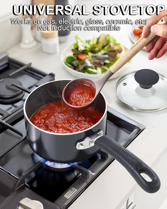 Cook N Home Nonstick Sauce Pan - Image 3