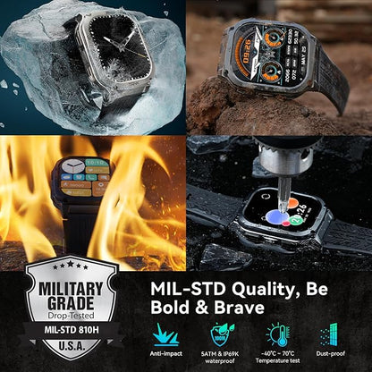 AMAZTIM Smart Watch, 60 Days Extra-Long Battery, 50M Waterproof, Rugged - Image 2