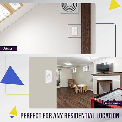 ENERLITES 4-Hour No Neutral Wire Countdown Timer Switch, 5-10-30-60 Min - Image 7