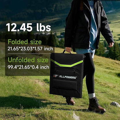 ALLPOWERS SP033 200W Portable Solar Panel Foldable, 23% High Efficiency Solar - Image 4