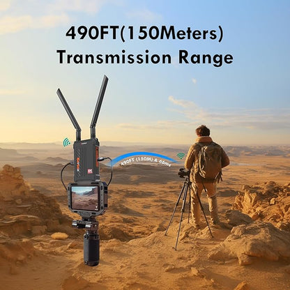 Wireless HDMI Transmitter and Receiver 4K: 2.4/5.0GHz HDMI Wireless Extender Kit - Image 5