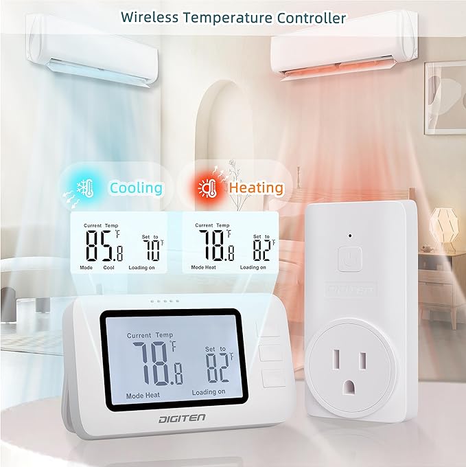 DIGITEN Wireless Thermostat WTC100 Pro Temperature Controller - Image 2