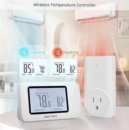 DIGITEN Wireless Thermostat WTC100 Pro Temperature Controller - Image 2
