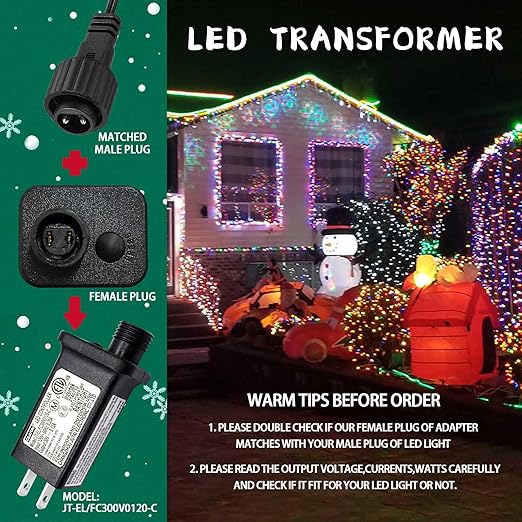 2PCS Replacement 30V 0.12A LED Transformer Class 2 Power Supply Adapter Ip44 - Image 4