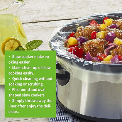 20 Count Disposable Slow Cooker Liners and Cooking Bags | Extra Large Size Fits - Image 7