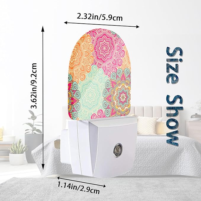 Axxitude Vintage Blooming Night Lights Plug into Wall - Image 3