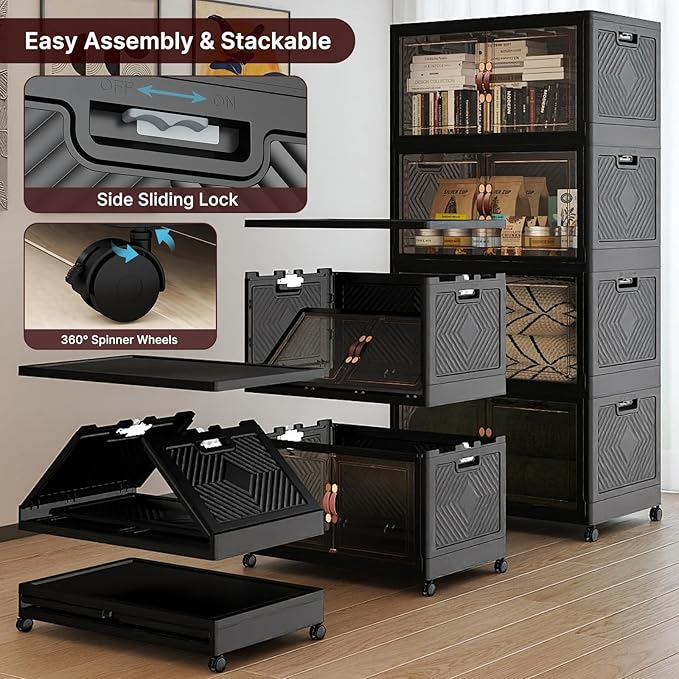Extra Large Stackable Storage Bins - Image 3