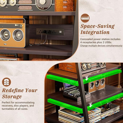 Armocity 4-Tier AV Media Stand - Image 7