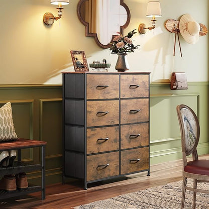 WLIVE Fabric Dresser for Bedroom, Tall Dresser - Image 4