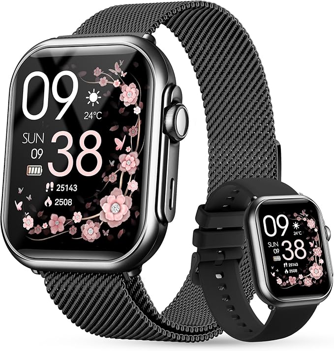 Smart Watch for Women Men Fitness: 1.85" Smart Watch by StylishandSmartWatch