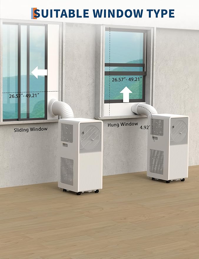 Portable Air Conditioner, 12000 BTU Portable AC Unit - Image 6
