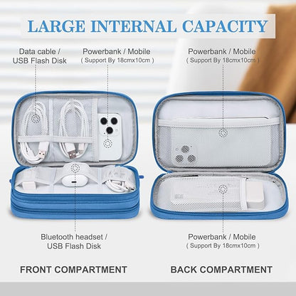 FYY Electronic Organizer, Travel Cable Organizer Bag Pouch Electronic - Image 3