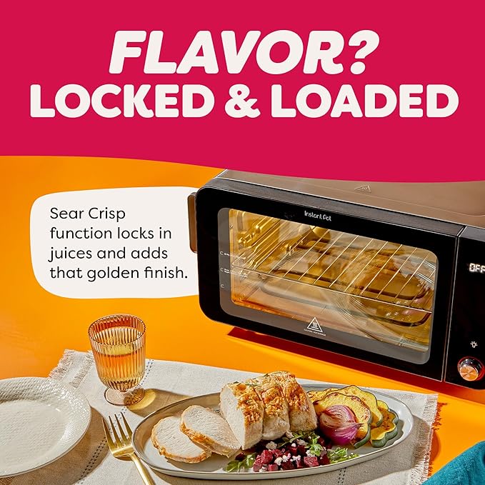 Instant Pot No Preheat Required* 6-Slice Air Fryer Toaster Oven - Image 5