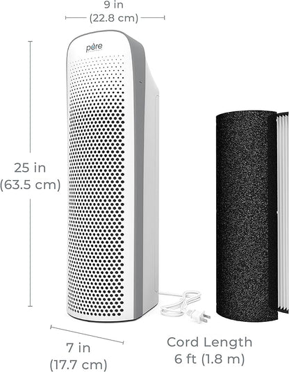 Pure Enrichment PureZone Elite True HEPA Large Room Tower Air Purifier - Image 8