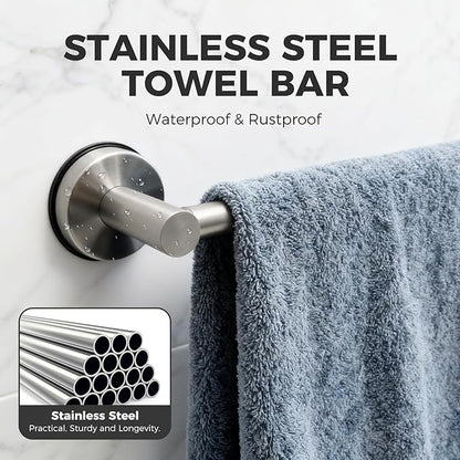 Adjustable Suction Cup Towel Bar - Image 4