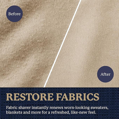 Farberware Large Lint Remover & Fabric Shaver Set – Battery Powered Sweater - Image 5