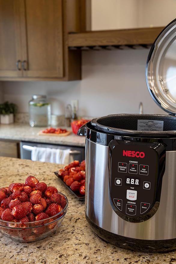 Nesco NPC-9 Smart Electric Pressure Cooker and Canner, Stainless Steel - Image 7