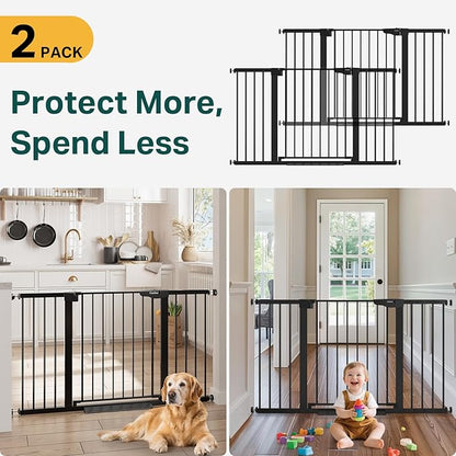 Cumbor 2 Pack 29.7-54.2" Baby Gate - Image 2