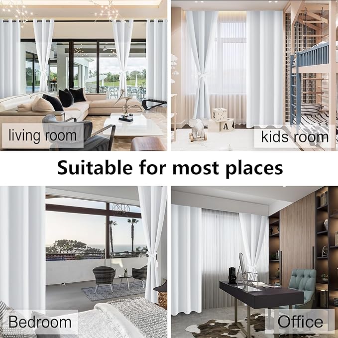 Hiasan RV Blackout Curtains for Bedroom, 52 x 36 Inches Long - Image 8