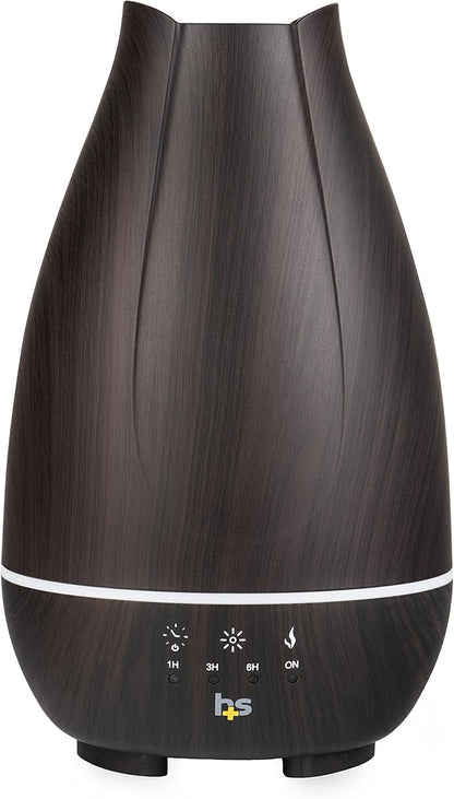 HealthSmart Essential Oil Diffuser, Cool Mist Humidifier and Aromatherapy by HealthSmart