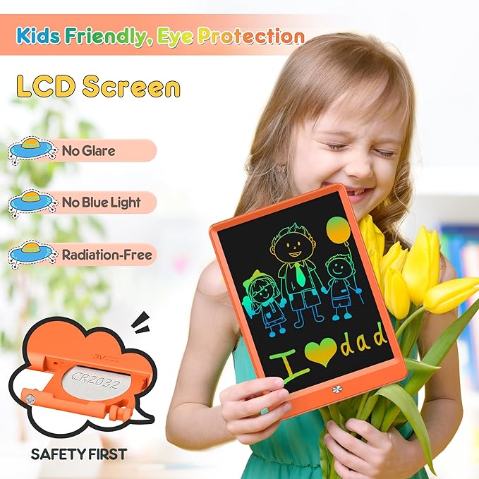 FLUESTON LCD Writing Tablet, Doodle Board Toys Gifts - Image 2
