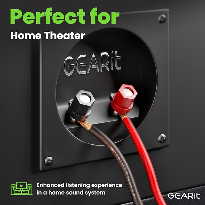 GEARit Pro Series 16AWG Speaker Wire, 16 Gauge Speaker Wire Cable Great Use - Image 5