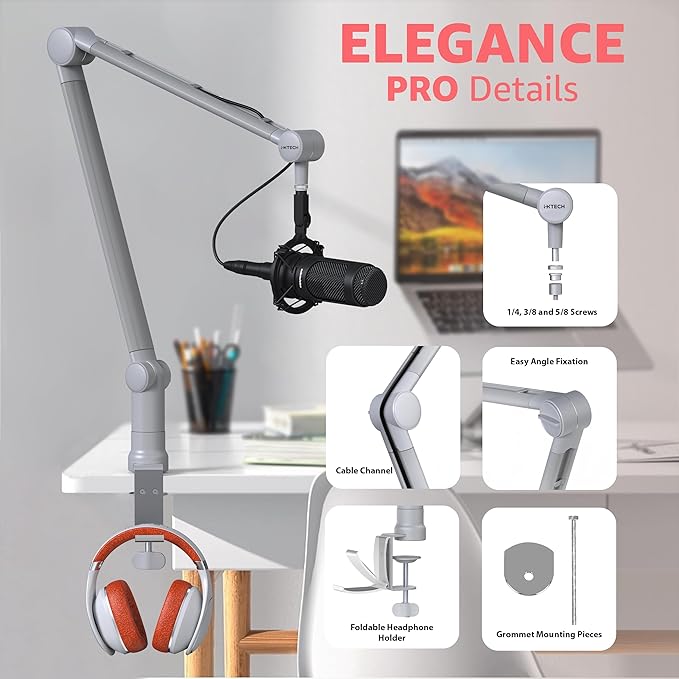 IXTECH Microphone Boom Arm - Image 8