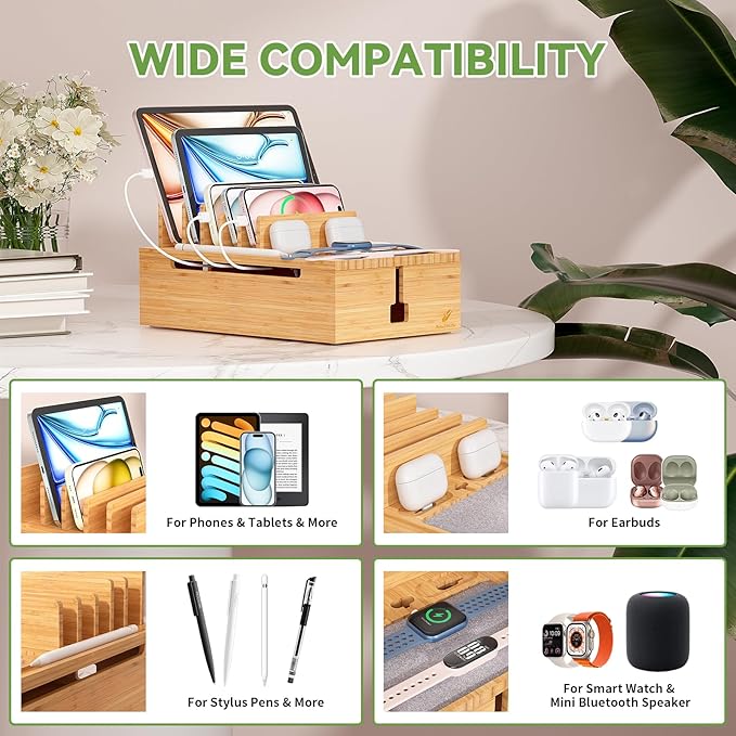 Pezin & Hulin Bamboo Charging Station - Image 3