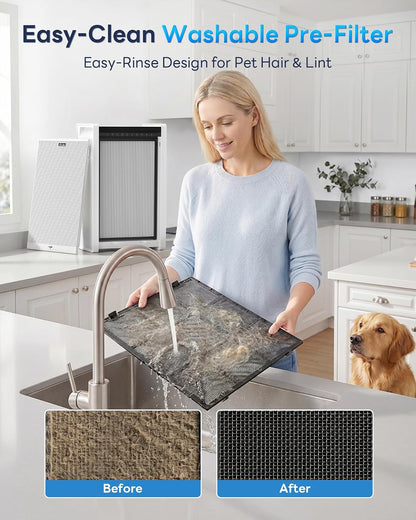 freaire air purifiers for home large room up on a desk or shelf