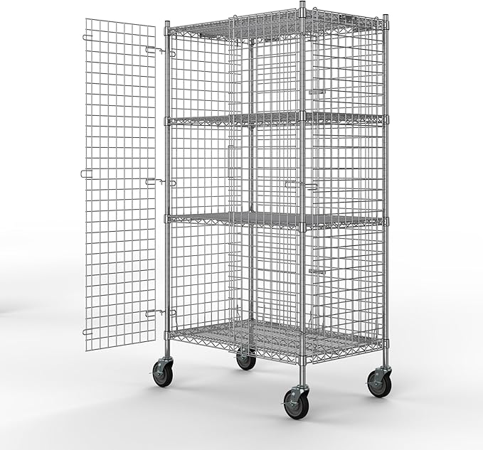 24" W x 36" L x 69" H Heavy Duty Utility Commercial Grade Metal Storage NSF - Image 3