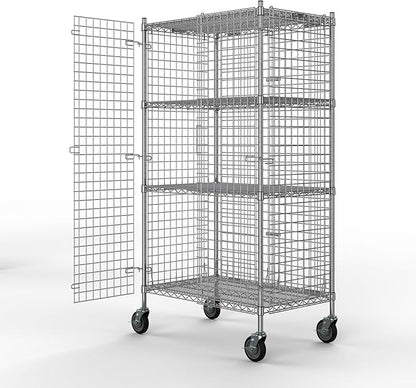 24" W x 36" L x 69" H Heavy Duty Utility Commercial Grade Metal Storage NSF - Image 3