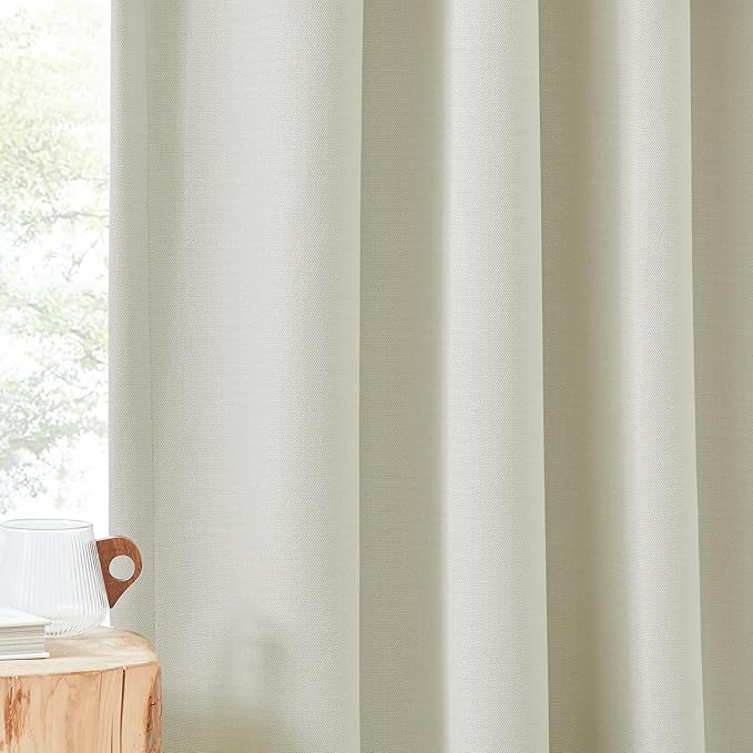 NICETOWN Room Darkening Curtains 84 inch Length 2 Panels Set, Dual Rod Pockets - Image 8