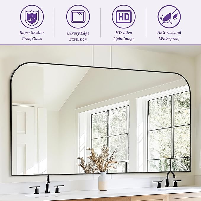 Bathroom Mirror, Wall Mirrors, Bathroom Vanity Mirror - Image 6