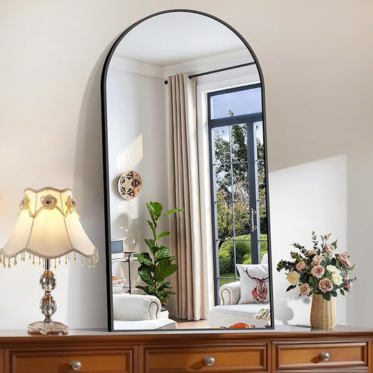 CIRCUMI Arched Wall Mirror, Metal Frame, Large Size by CIRCUMIMirror