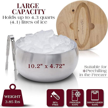 Gusto Nostro 4.1L Insulated Ice Bucket - Image 3