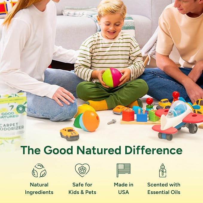Good Natured Brand | Carpet Deodorizer & Freshener Powder | 47 oz Pet Odor - Image 6