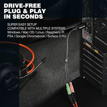 DuKabel USB to 3.5mm Jack TRS AUX Adapter - Image 4