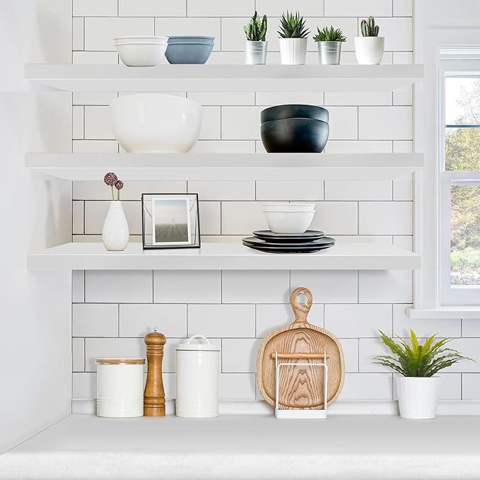 Sorbus Floating Shelves for Wall - Image 2