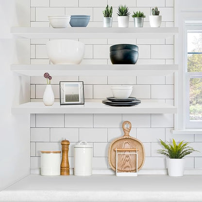 Sorbus Floating Shelves for Wall - Image 2