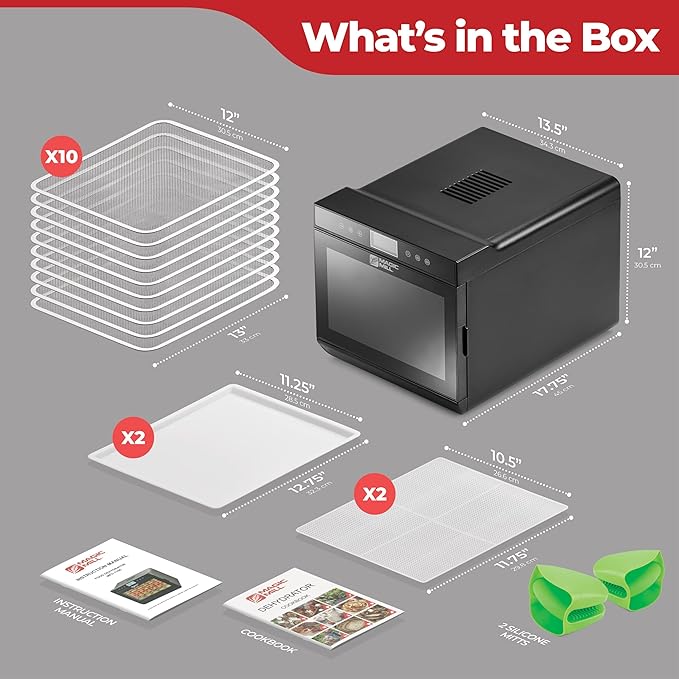 Magic Mill Premium Food Dehydrator Machine 700W Dryer - Image 8