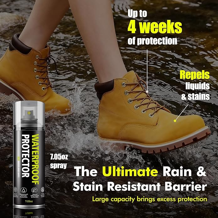 Shoe Protector Spray: Rain Stain Dirt Waterproof Shoe Spray, Nano Protection - Image 2
